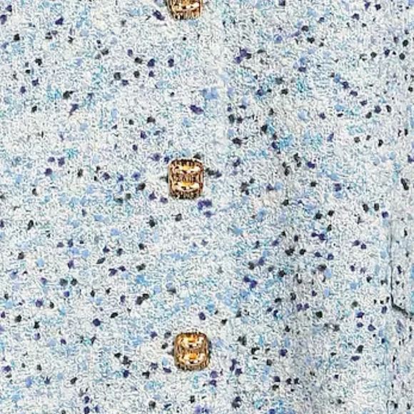 St. John Collection Textured Bouclé Tweed Knit Jacket “resort 2023” - Picture 5 of 9